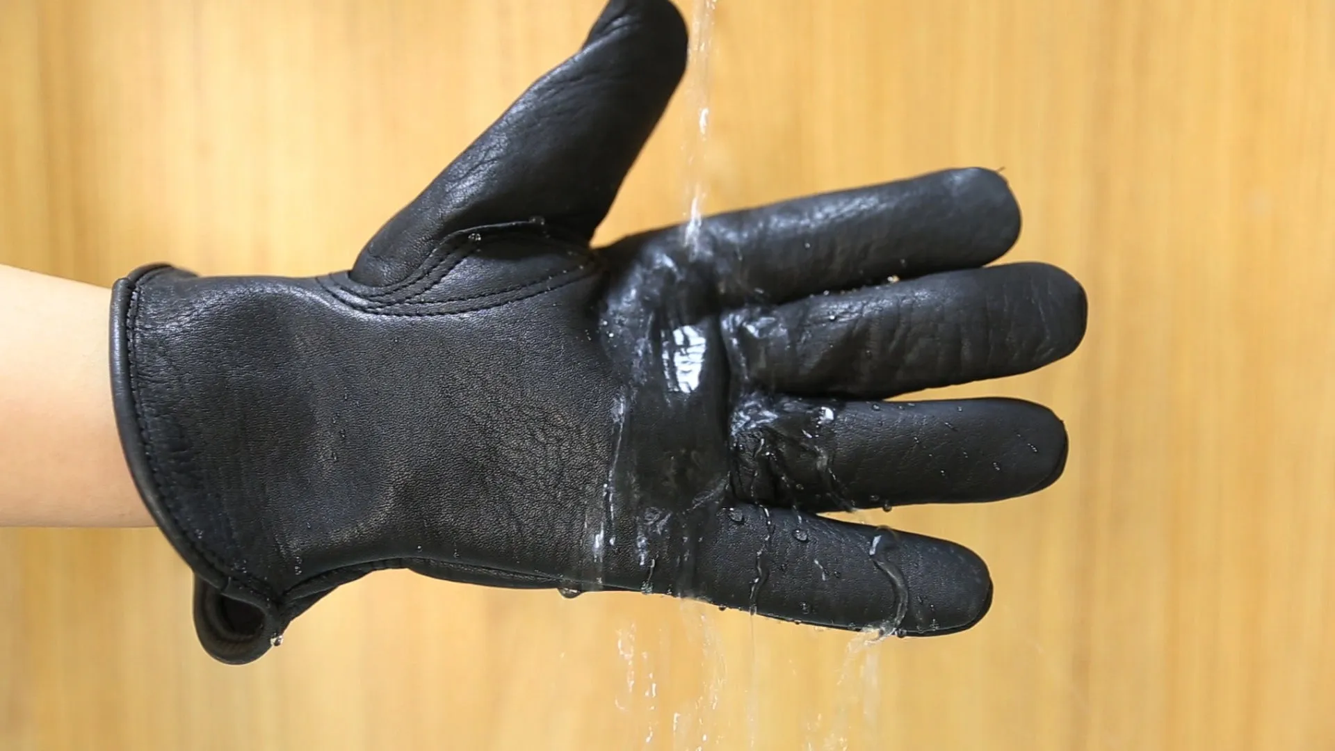(12 pair pack) Water Resistant Fleece Lined Top Grain Cowhide Leather Work Gloves