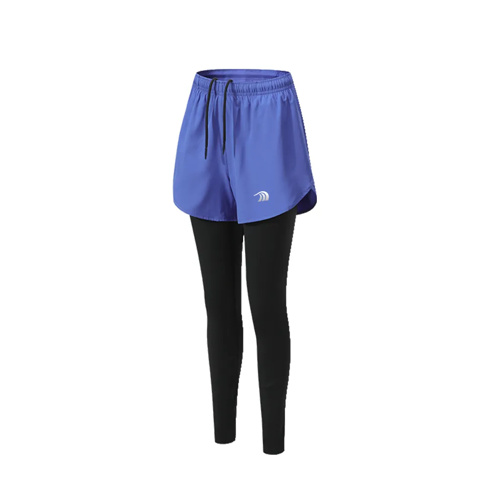 2-in-1 Fitness Running Leggings