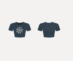 2025AS - Orbit True-Fit Women's Bar Grip Crop - Tides Blue