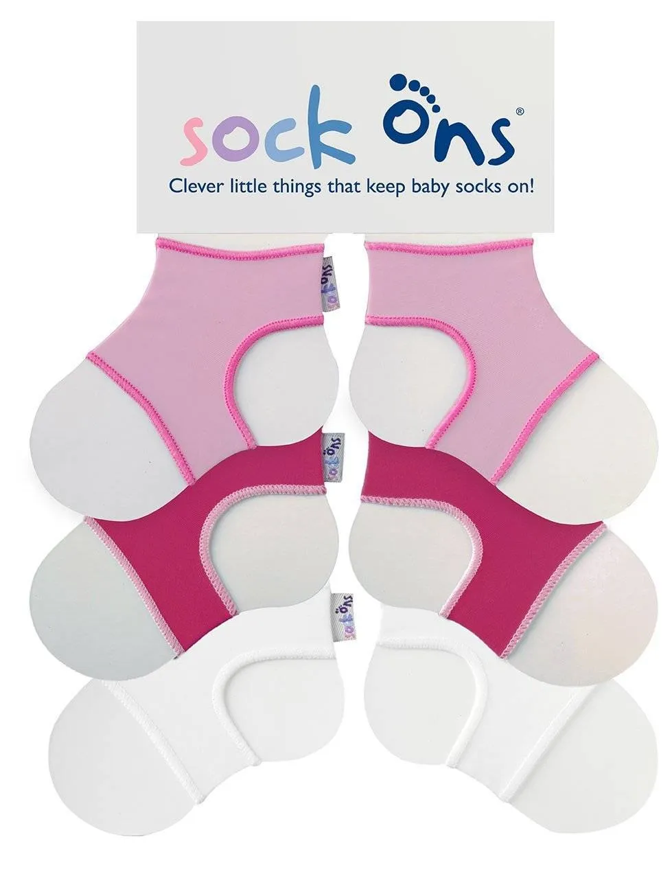 3pk Neutral Sock Ons Multi Pack SAVE!