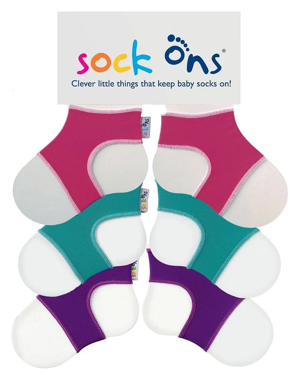 3pk Neutral Sock Ons Multi Pack SAVE!