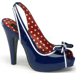 4 1/2" Pin-Up Peep Toe Pump (Bettie-05 Final Sale)