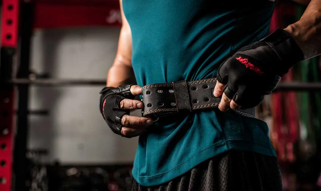 4" Padded Leather Belt