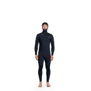 ADELIO CONNOR BASE 5/4 HODDED CHEST ZIP BLACK