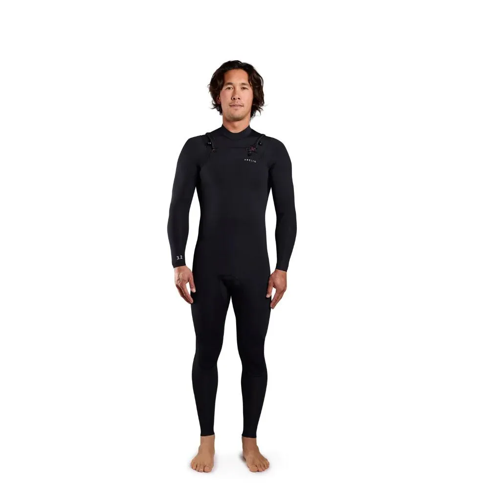 ADELIO TURNER 4/3 CHEST ZIP BLACK