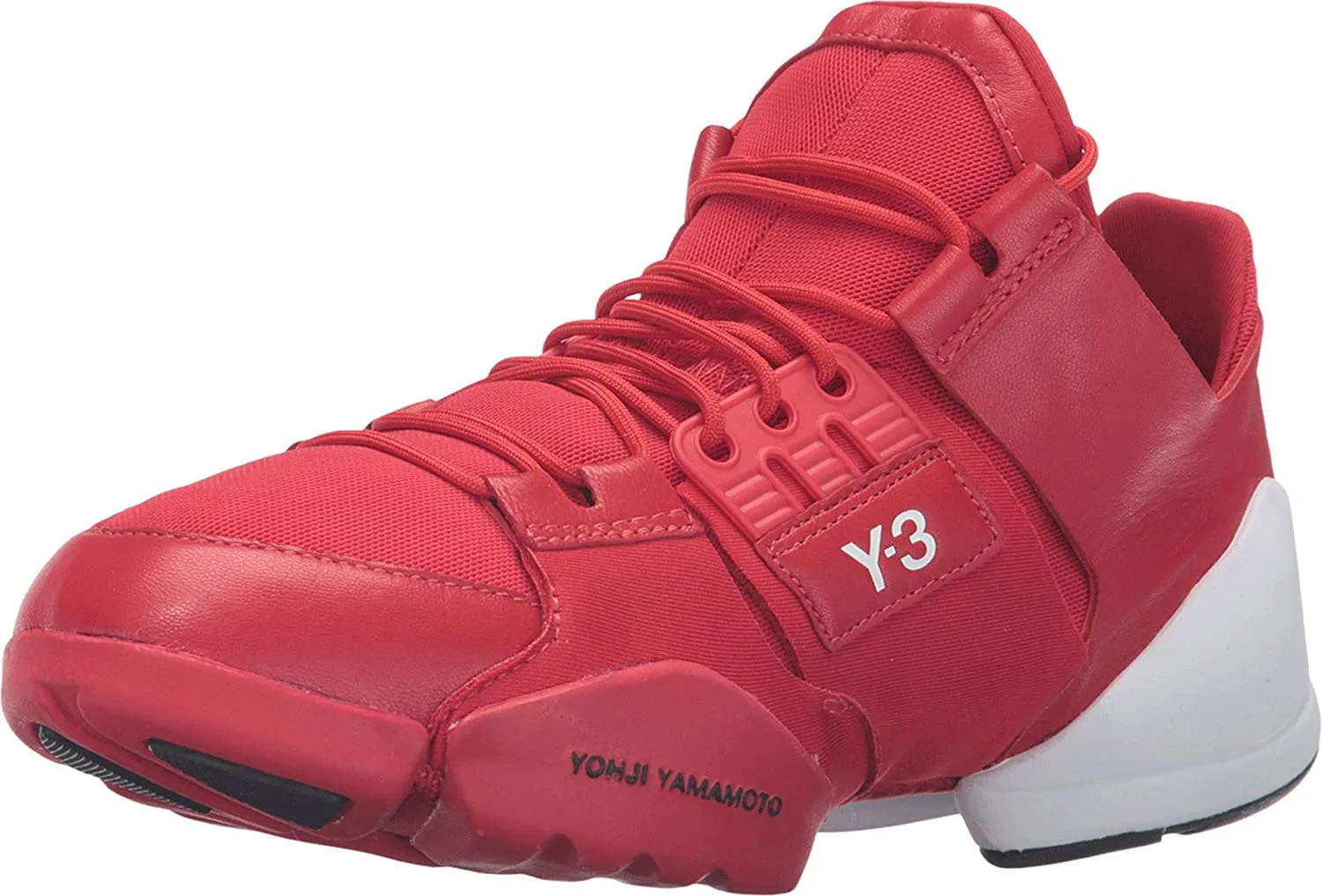 ADIDAS Y-3 BY YOHJI YAMAMOTO Women's Kanja Sneakers, Scarlet, Large