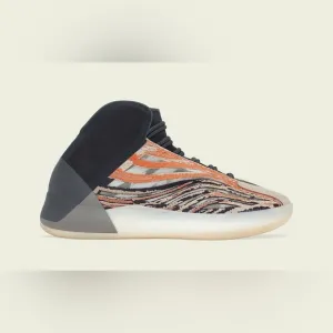 adidas YEEZY quantum QNTM flash orange amber tint shoes sneakers Kanye West Sz 4