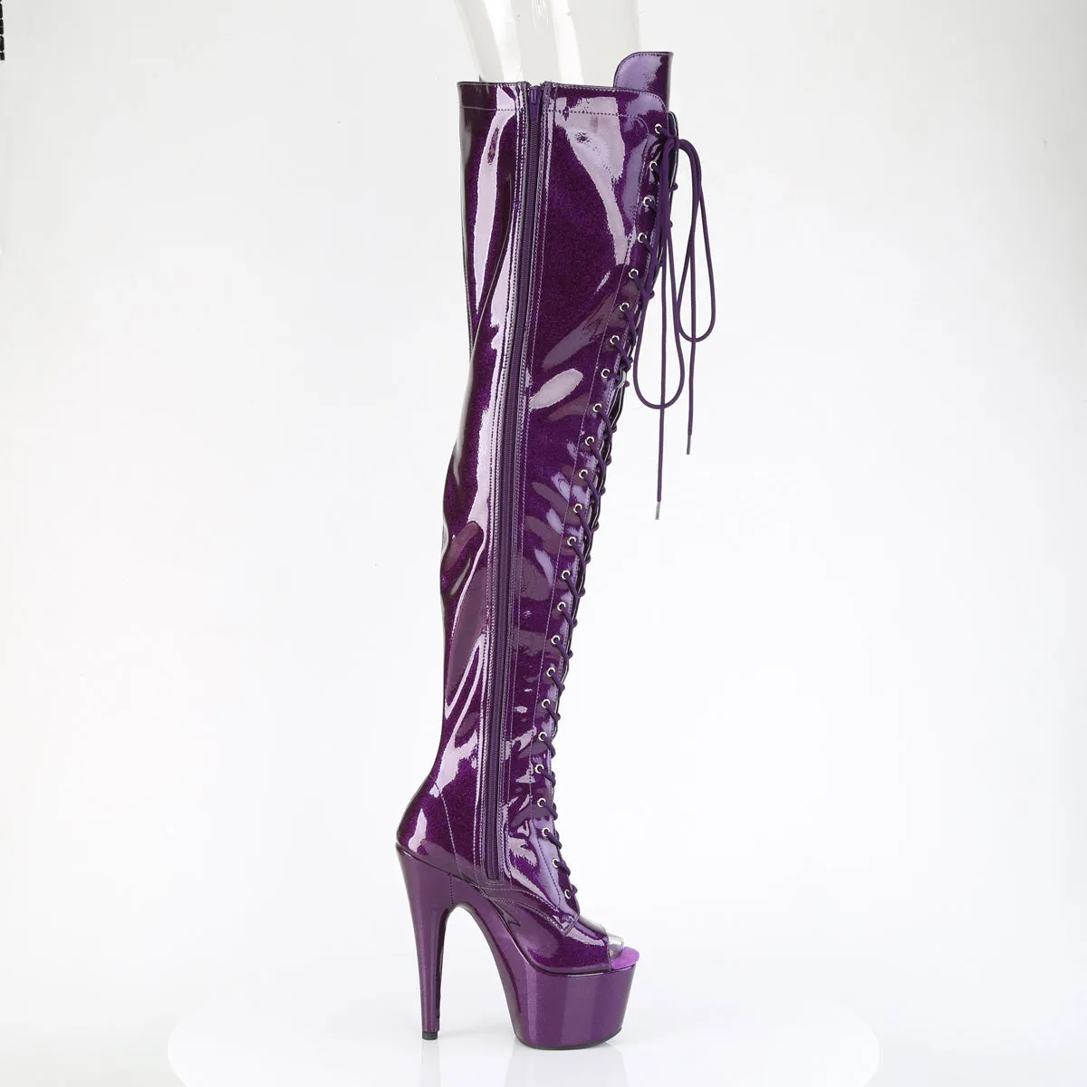 ADORE-3021GP  Purple Glitter Patent/M