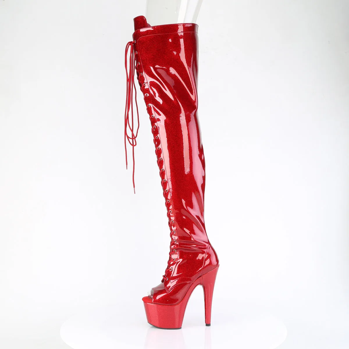 ADORE-3021GP  Red Glitter Patent/M