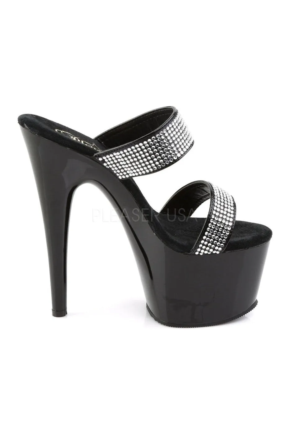 ADORE-702-2 Platform Slide  | Black Patent