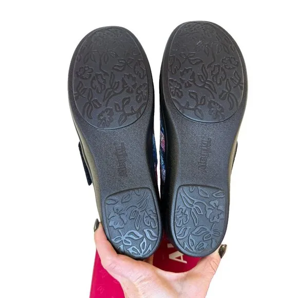 Alegria Womens Lauryn Feather Weight Slip On Shoe Size 11 Nurse Comfort Boho