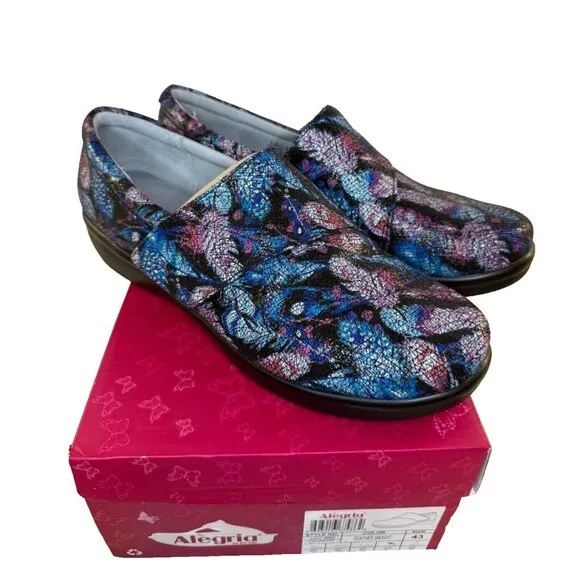 Alegria Womens Lauryn Feather Weight Slip On Shoe Size 11 Nurse Comfort Boho