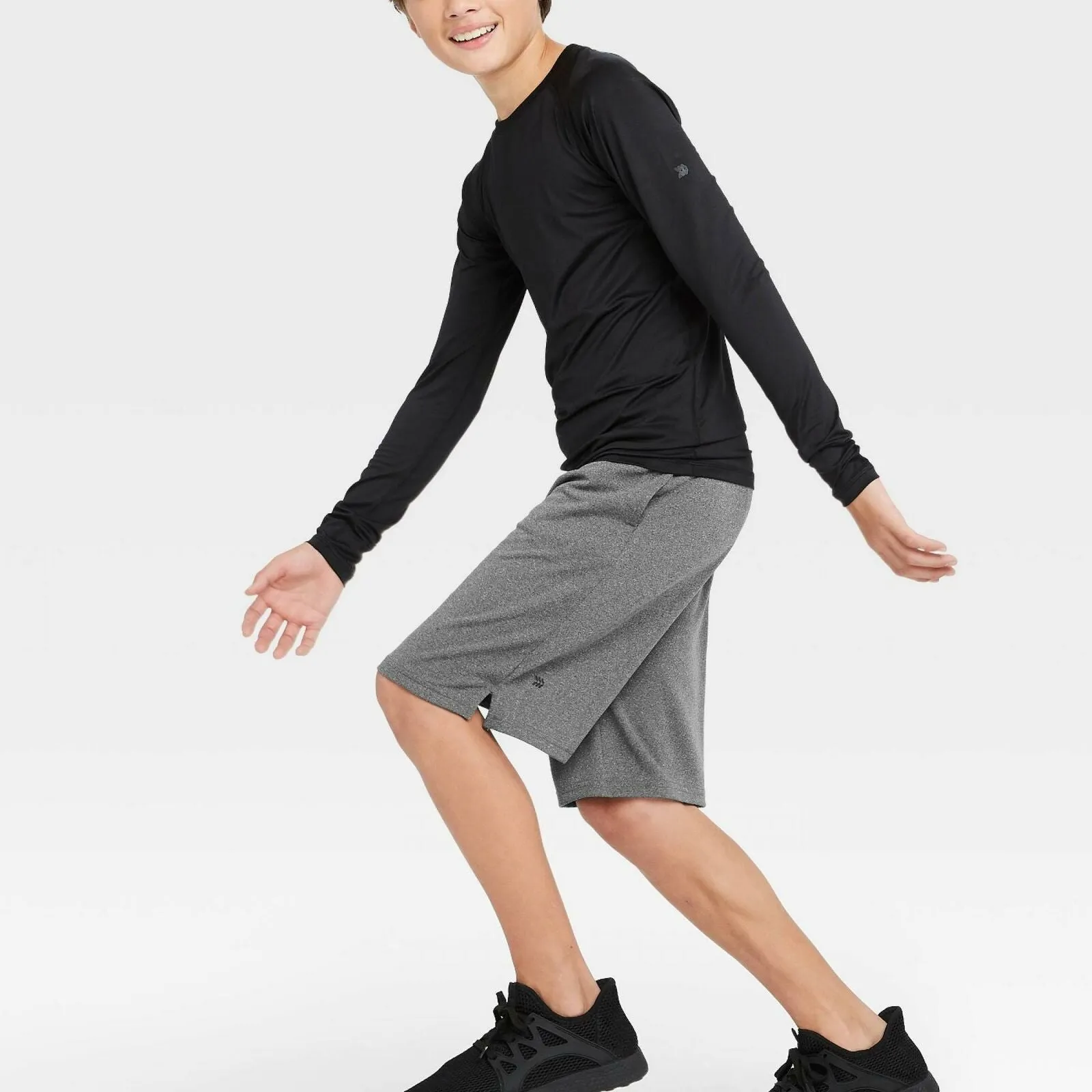 All In Motion Boys Athletic Gym Shorts