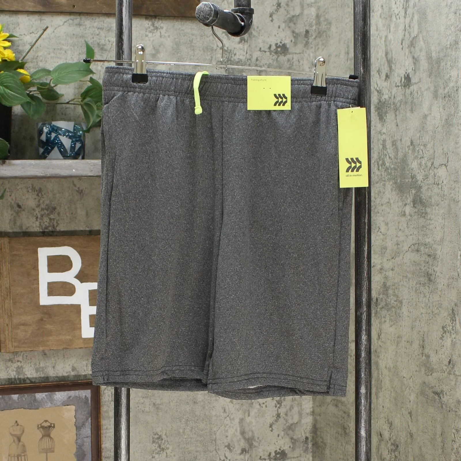 All In Motion Boys Athletic Gym Shorts