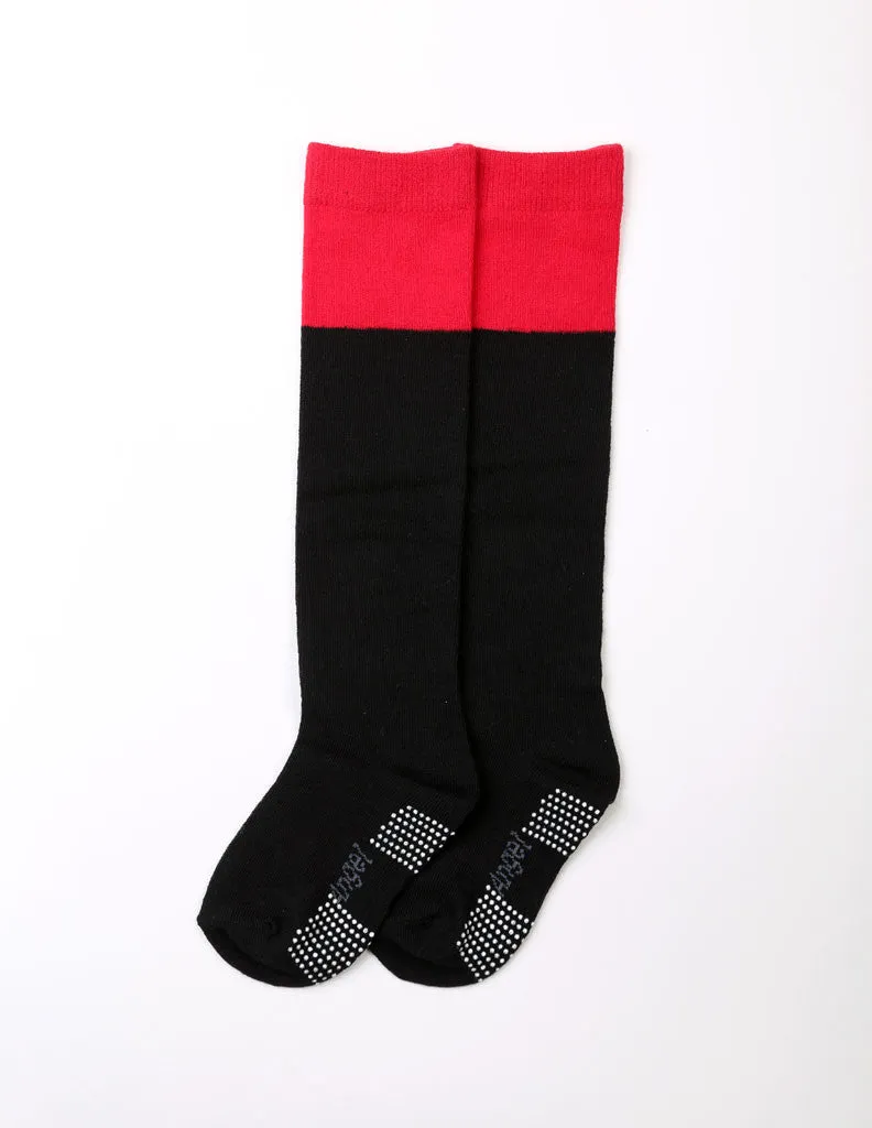 Angel Knee Socks Red