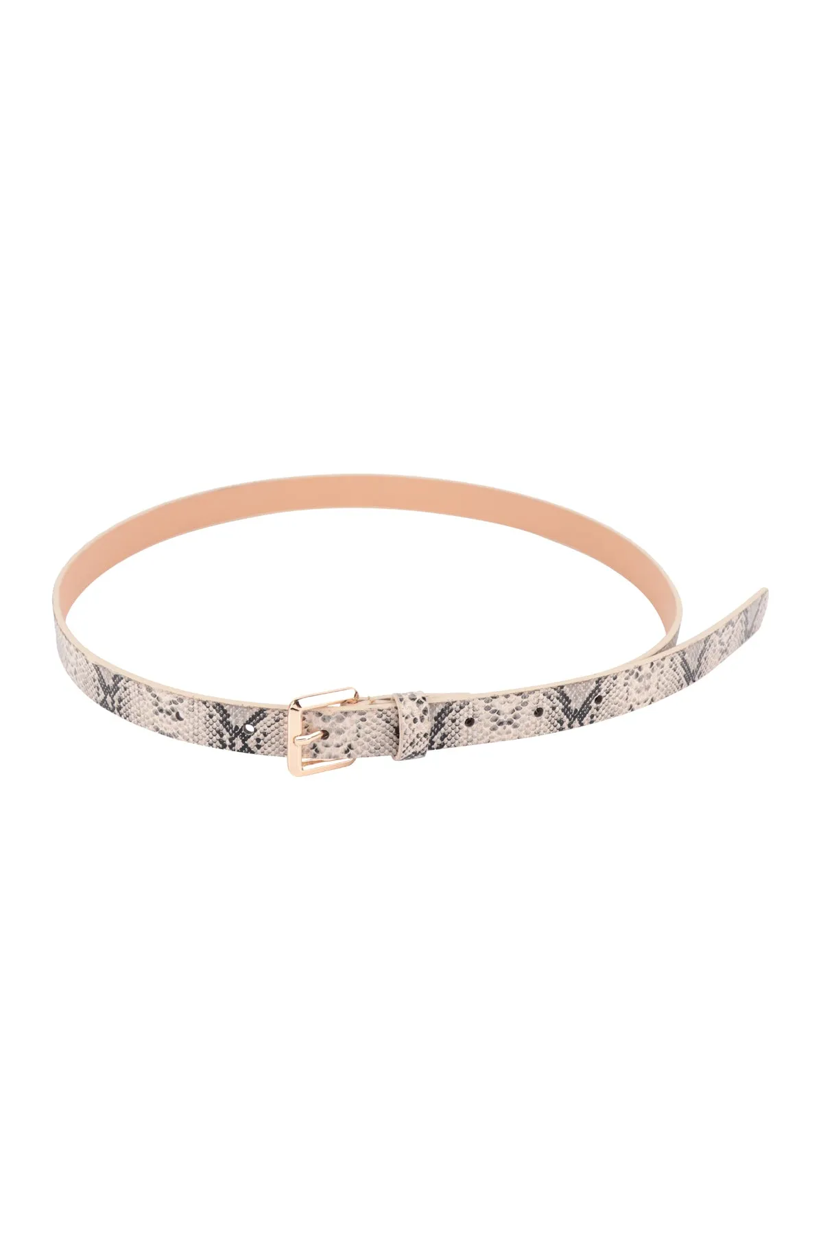 ANIMAL PRINT FASHION LEATHER BELT