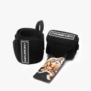 Anime Wrist Wraps (Baki Hanma)