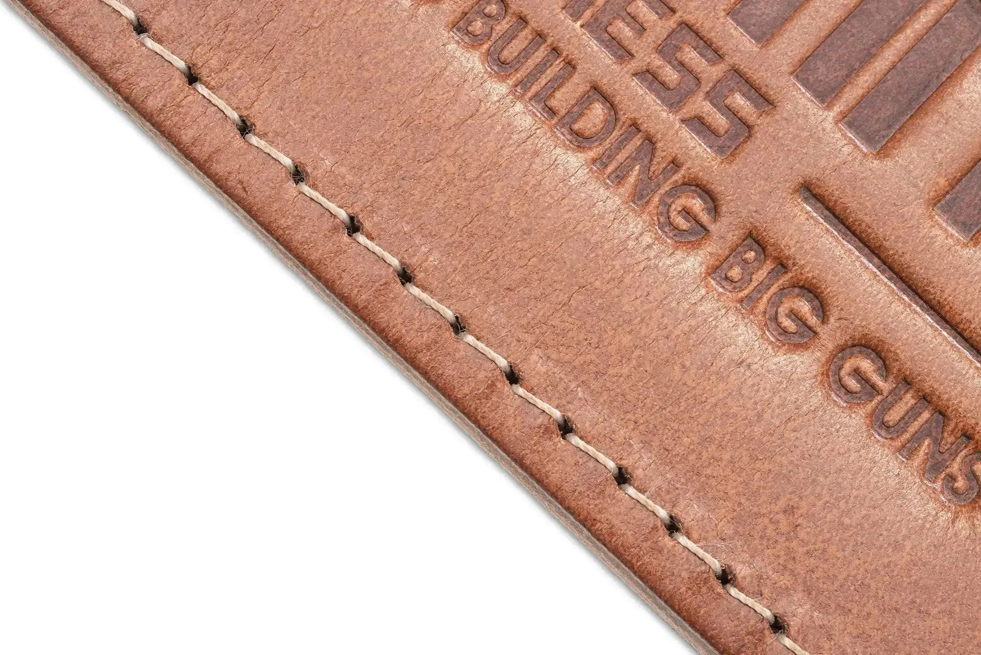 Apex 4 Inch Brown Powerlifting Single Prong Belt