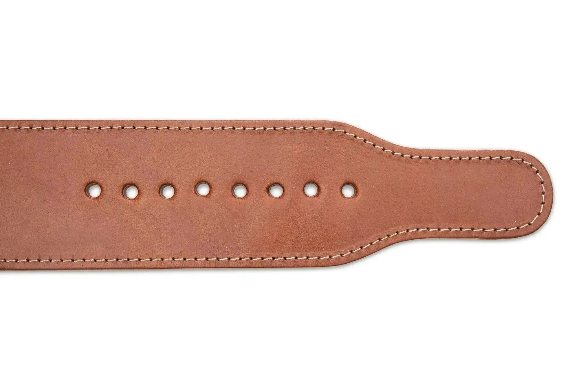 Apex 4 Inch Brown Powerlifting Single Prong Belt