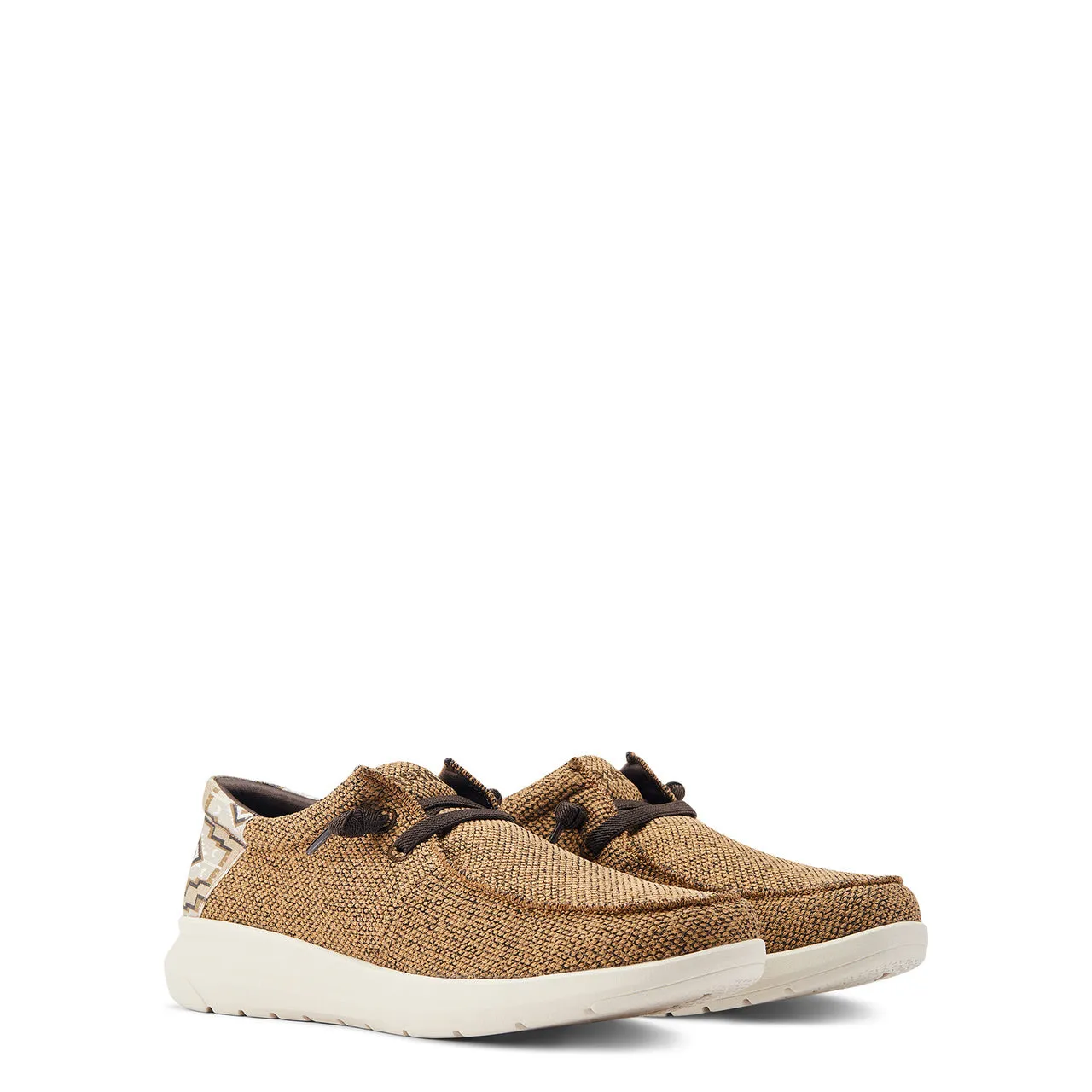 Ariat Men's Heathered Sand Aztec Hilo