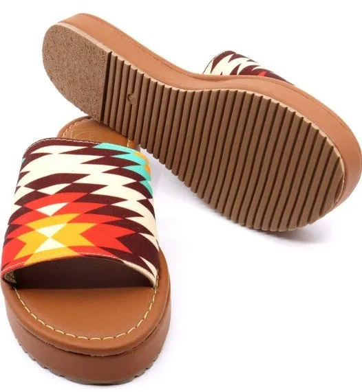 Aztec Orange Slides