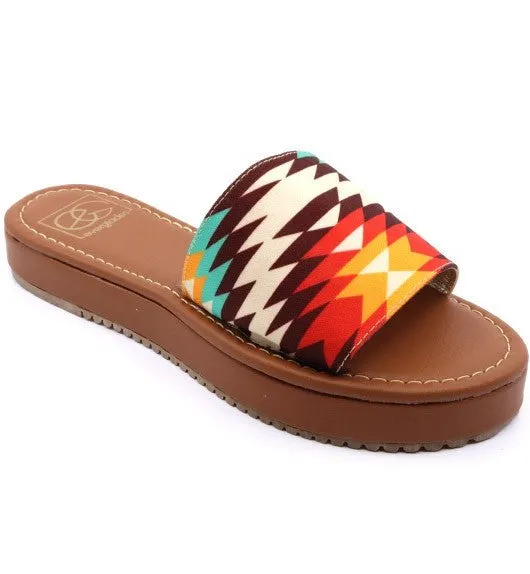 Aztec Orange Slides