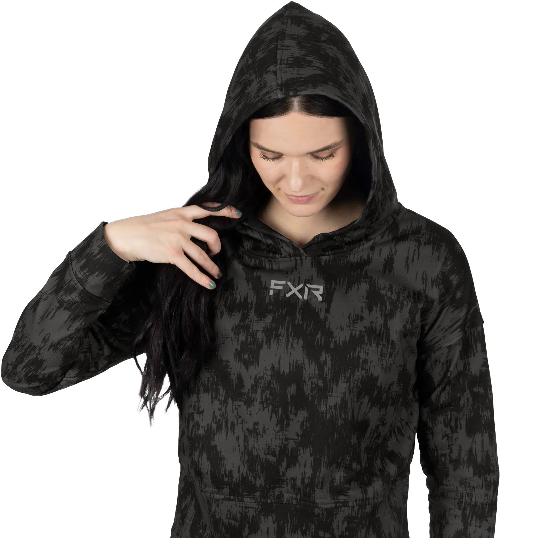 Balance Cropped Women's Pullover Hoodie