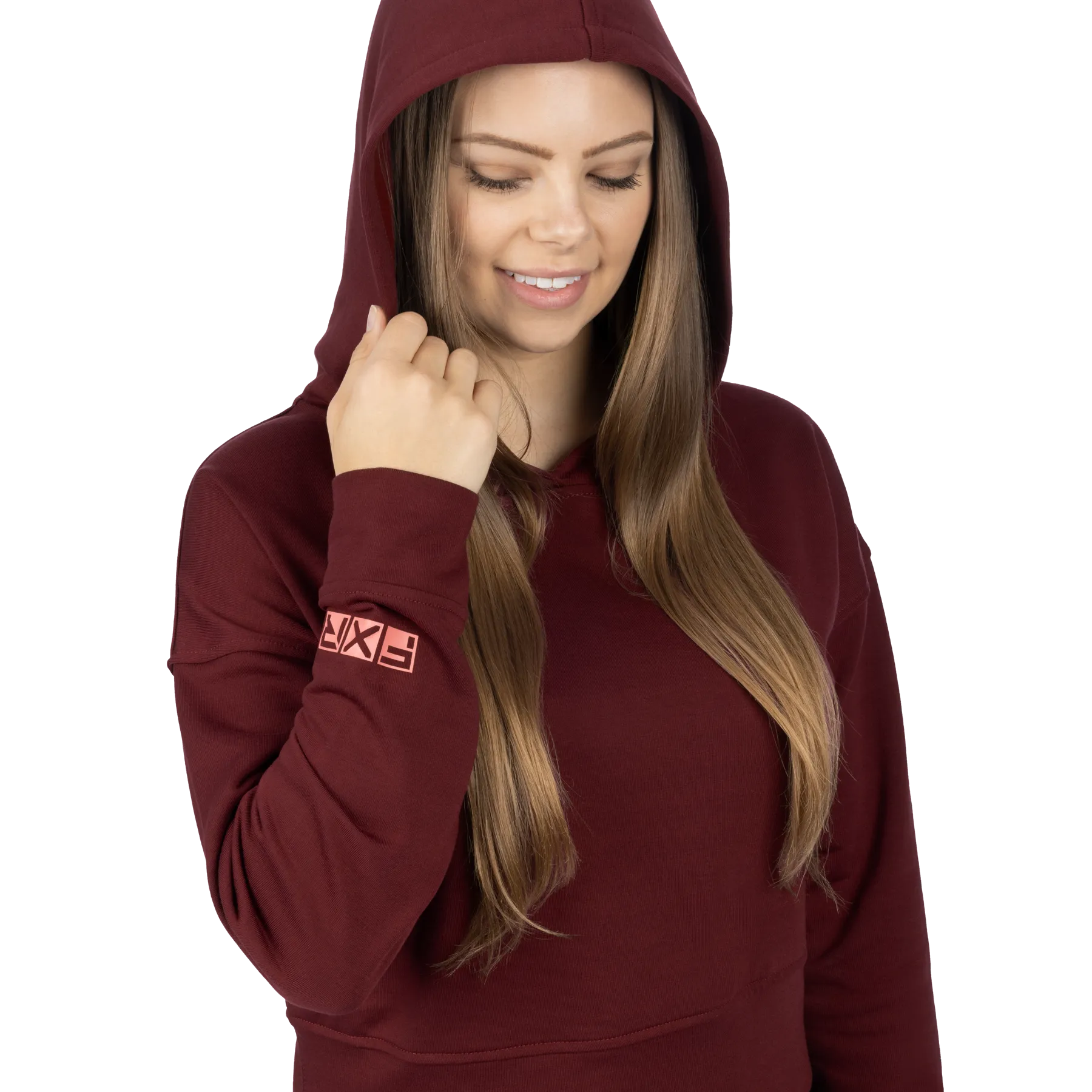 Balance Cropped Women's Pullover Hoodie