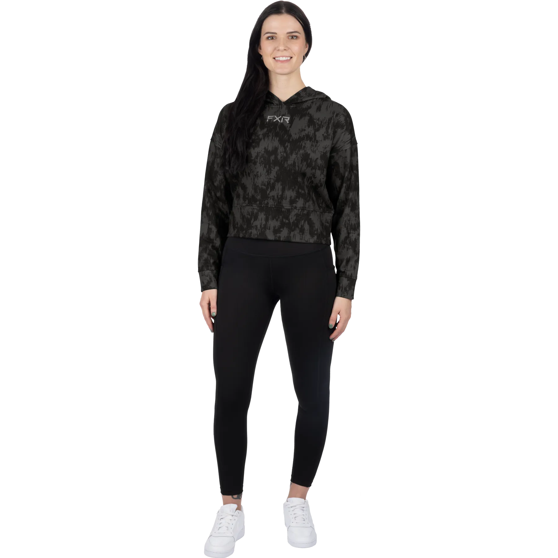 Balance Cropped Women's Pullover Hoodie