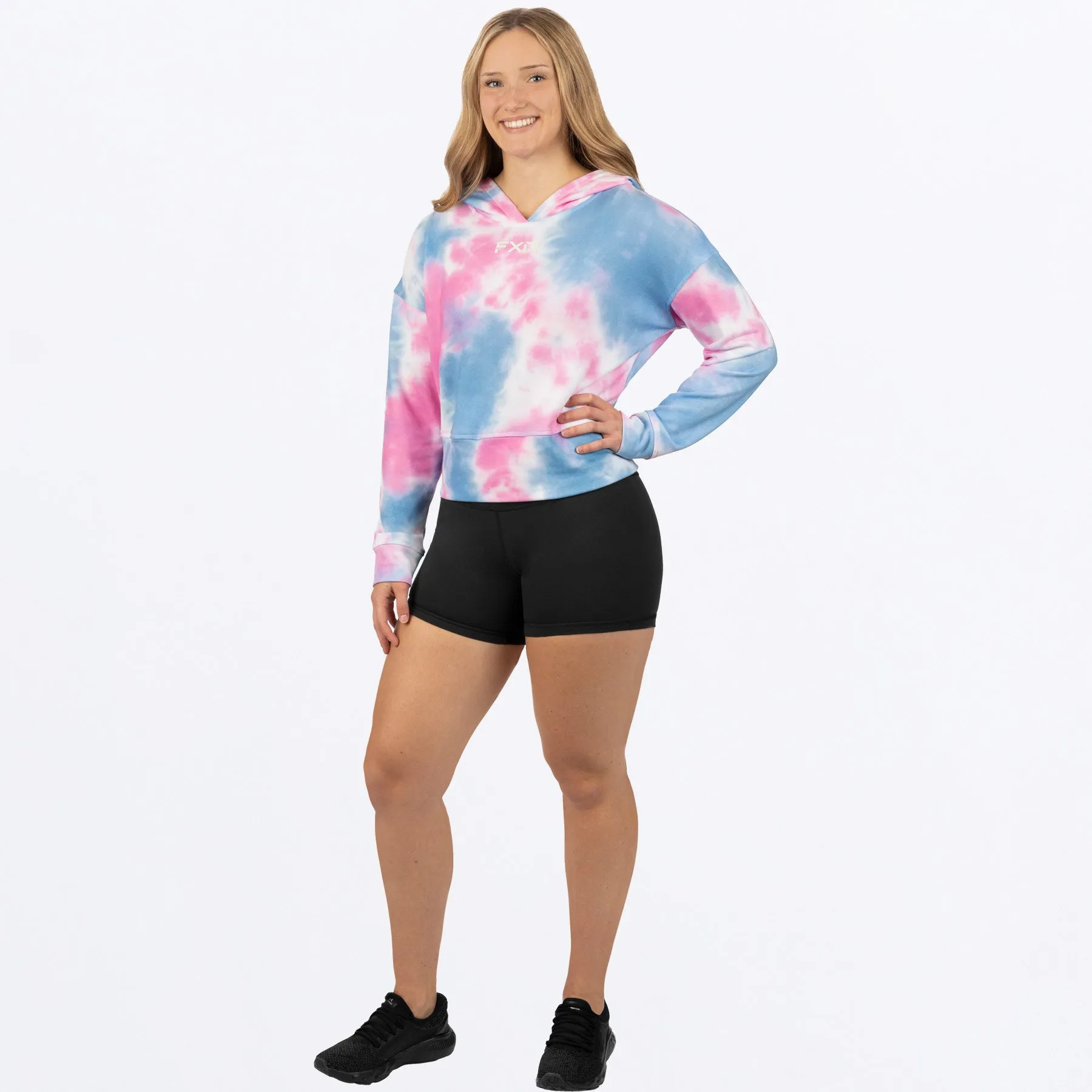 Balance Cropped Women's Pullover Hoodie