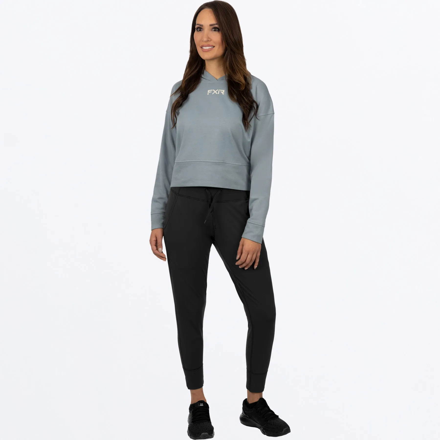 Balance Cropped Women's Pullover Hoodie