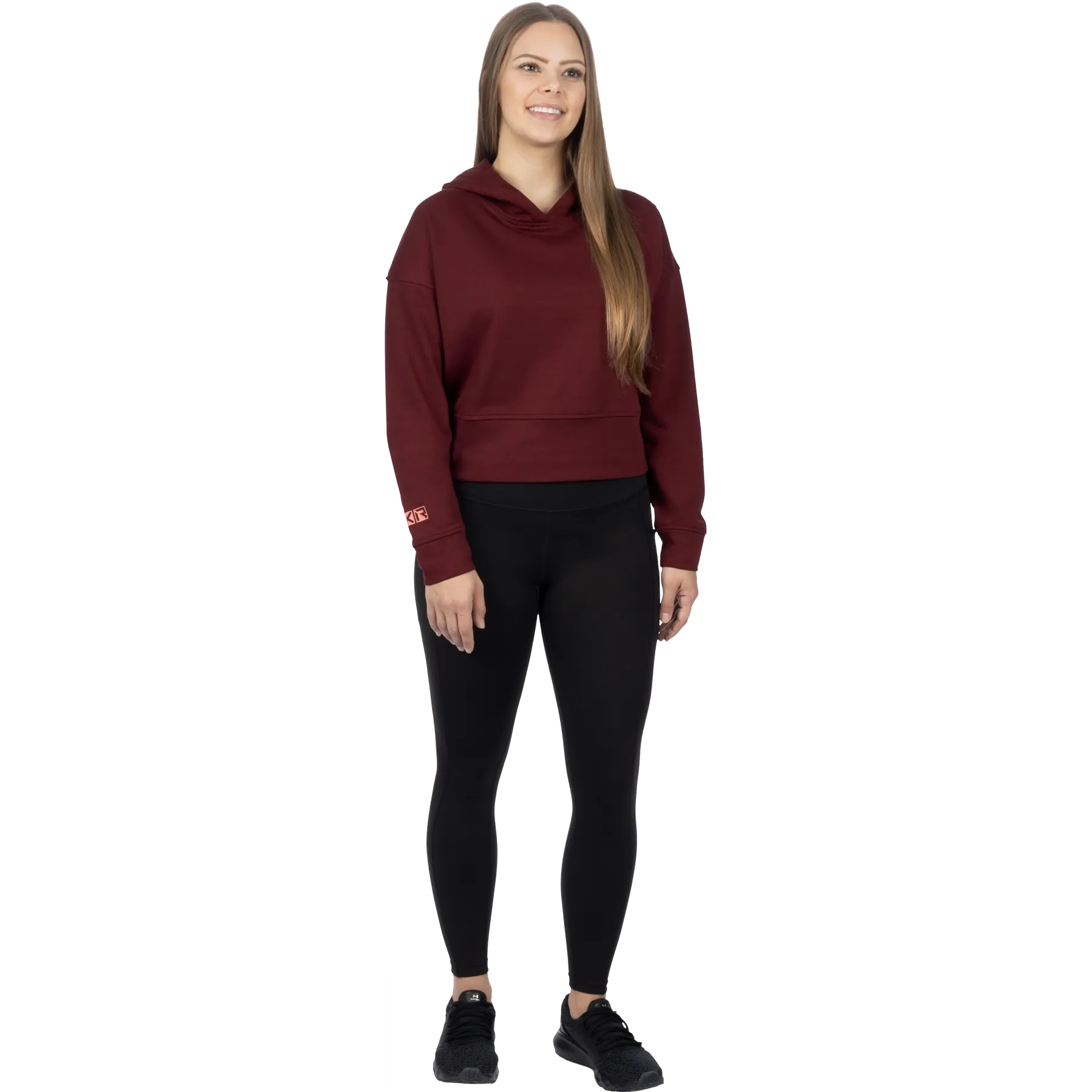 Balance Cropped Women's Pullover Hoodie