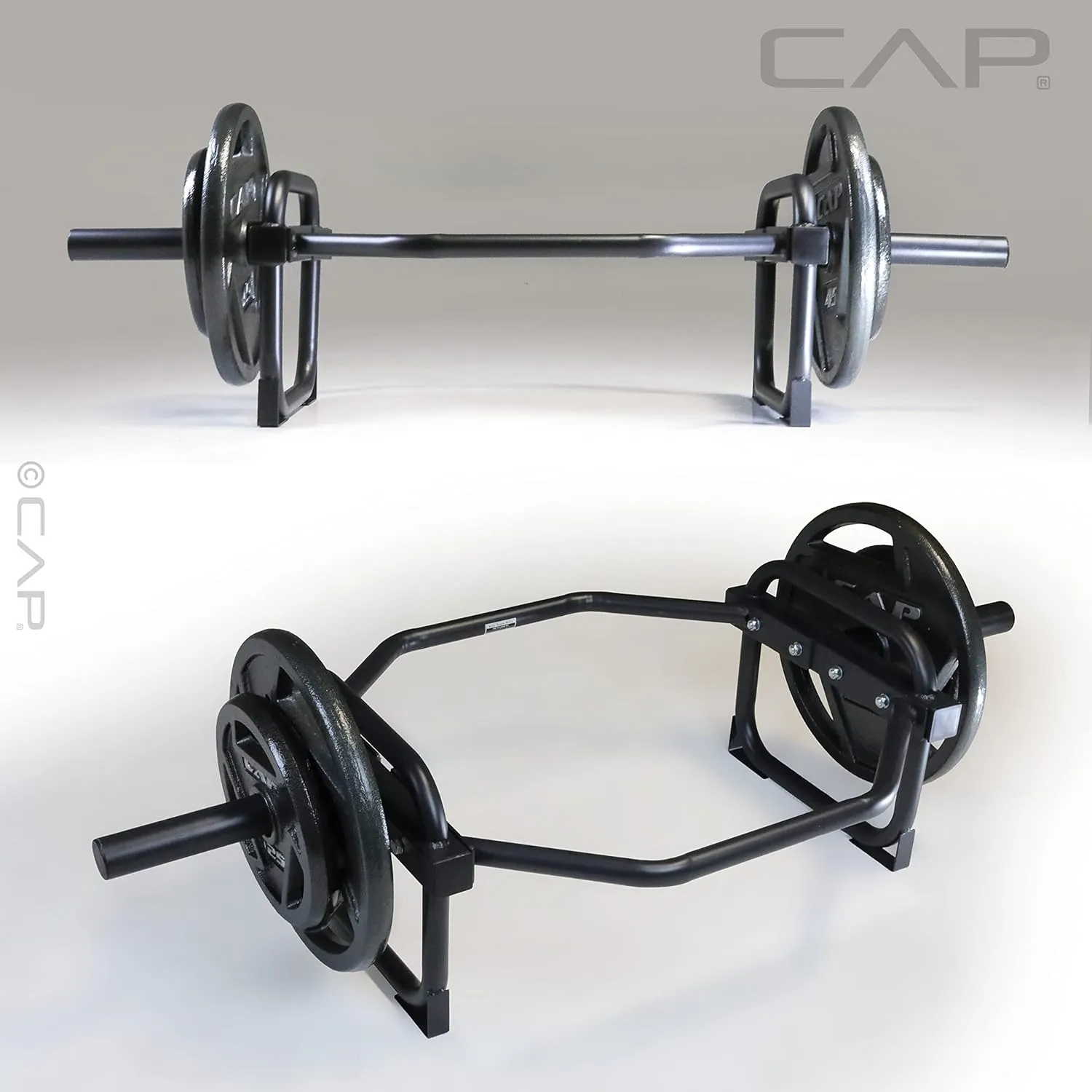 Barbell Olympic Trap Ba Hex Bar Shrug Bar Deadlift Bar