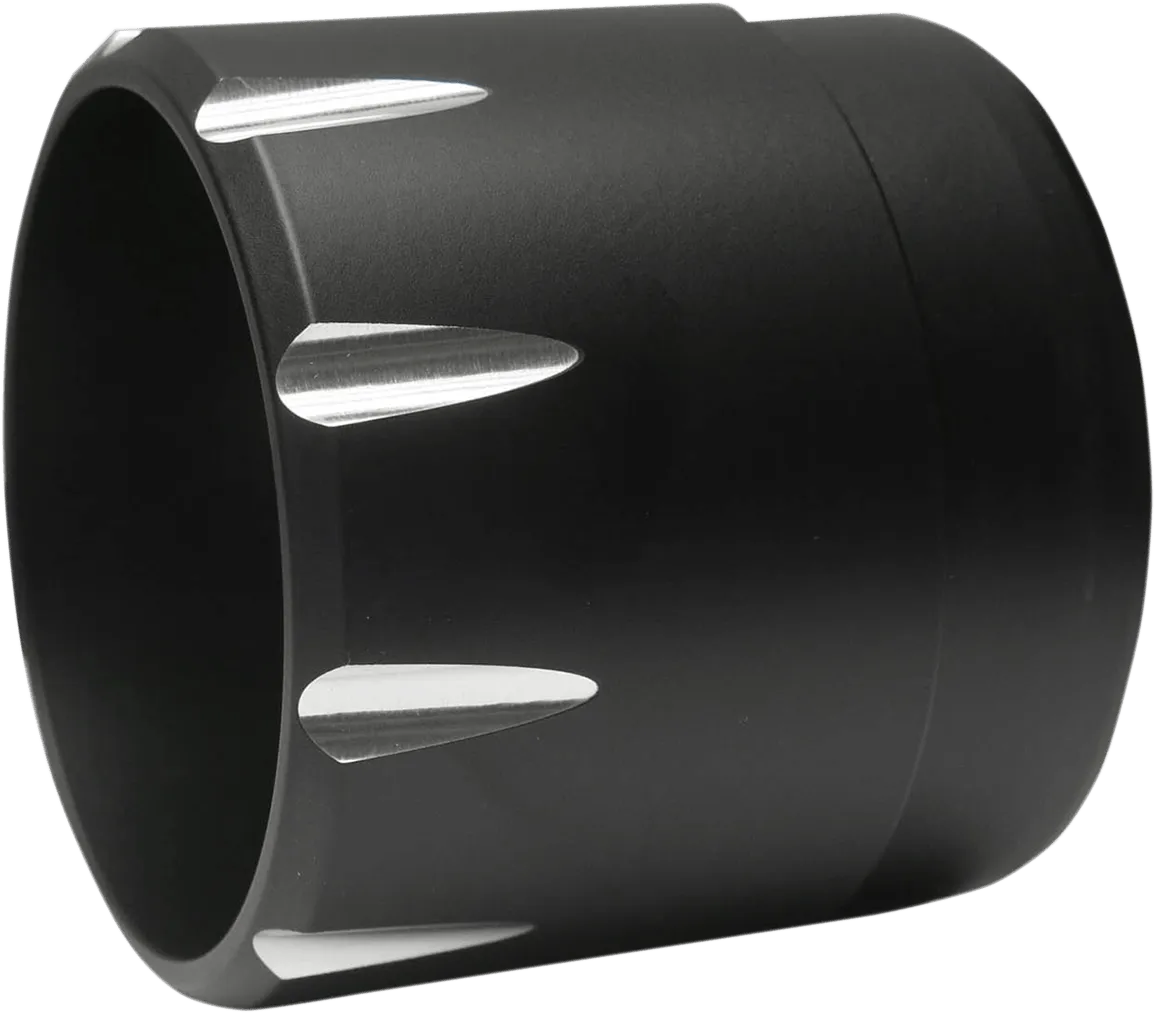 Bassani Manufacturing 1F742 4in. Quick Change Series Slip-Ons - Chrome