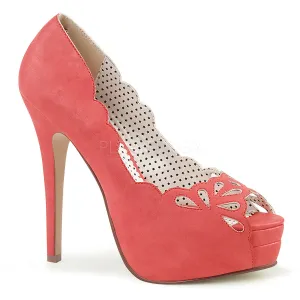 BELLA-30  Coral Faux Leather