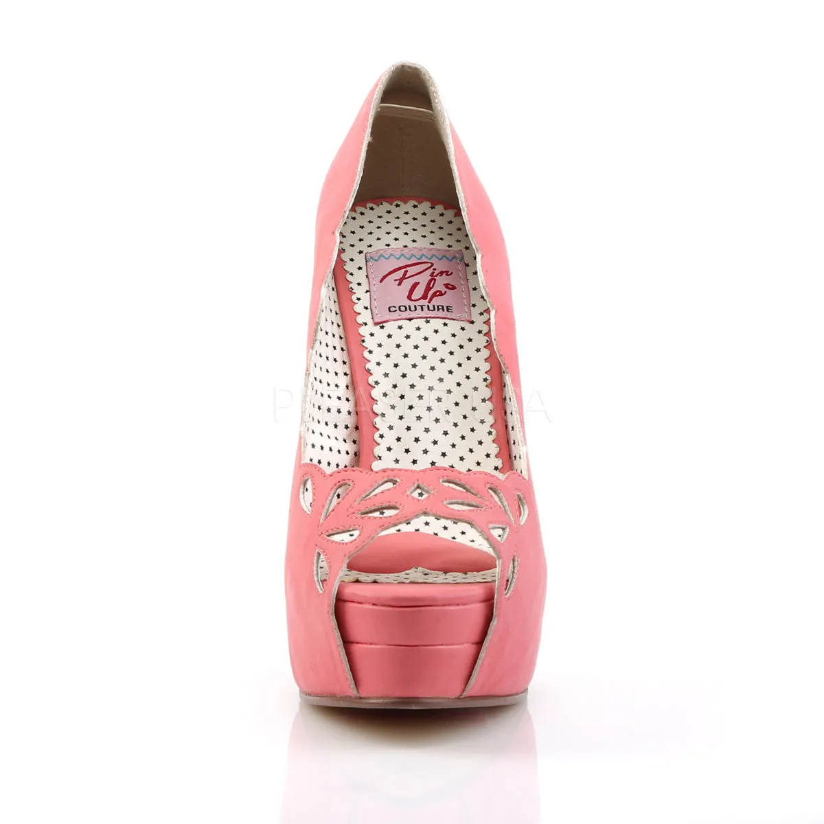 BELLA-30  Coral Faux Leather