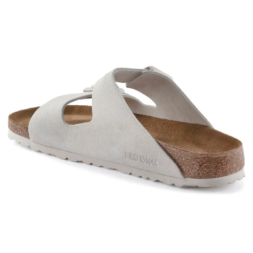 BIRKENSTOCK- ARIZONA SOFT FOOTBED SUEDE LEATHER SANDAL