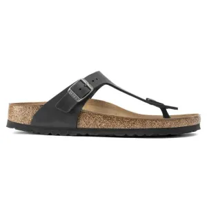 BIRKENSTOCK- GIZEH OILED LEATHER SANDAL