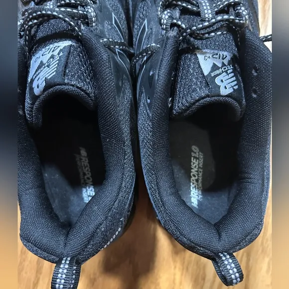 Black New Balence Athletic Shoes Mens Size 10.5
