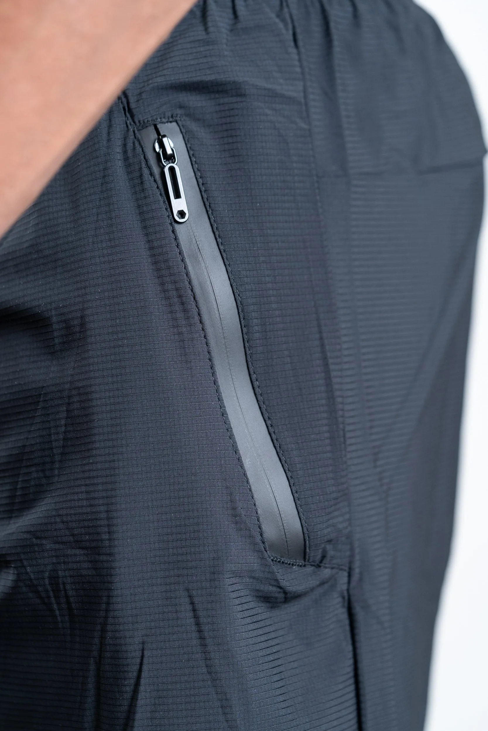 Black Pro Stretch Training Shorts