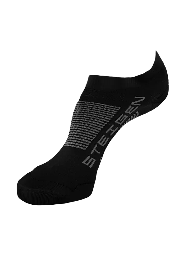 Black Running Socks Zero Length