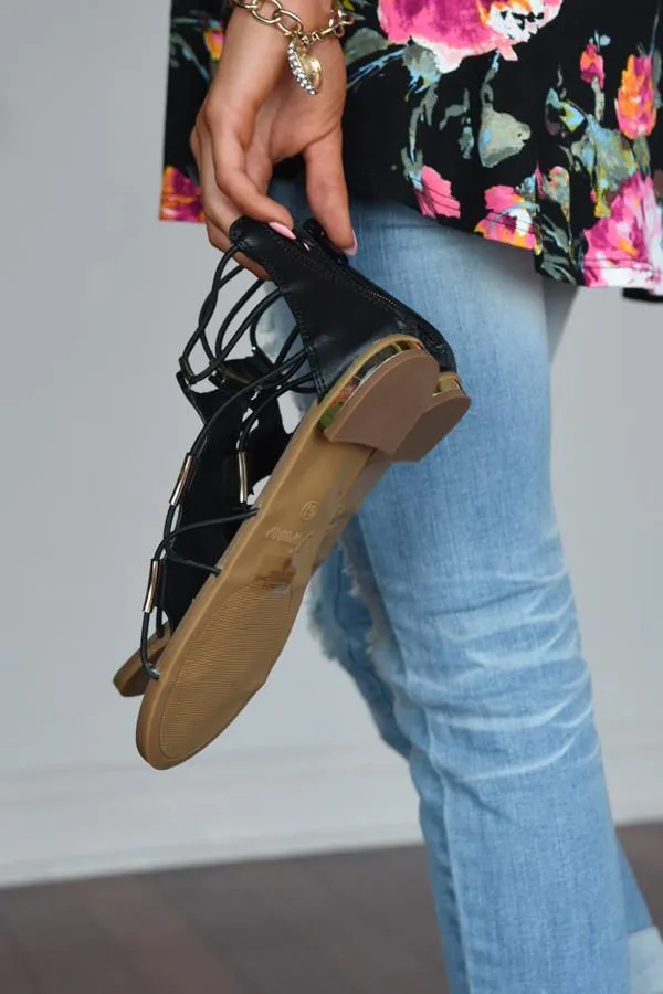 Black Sandals