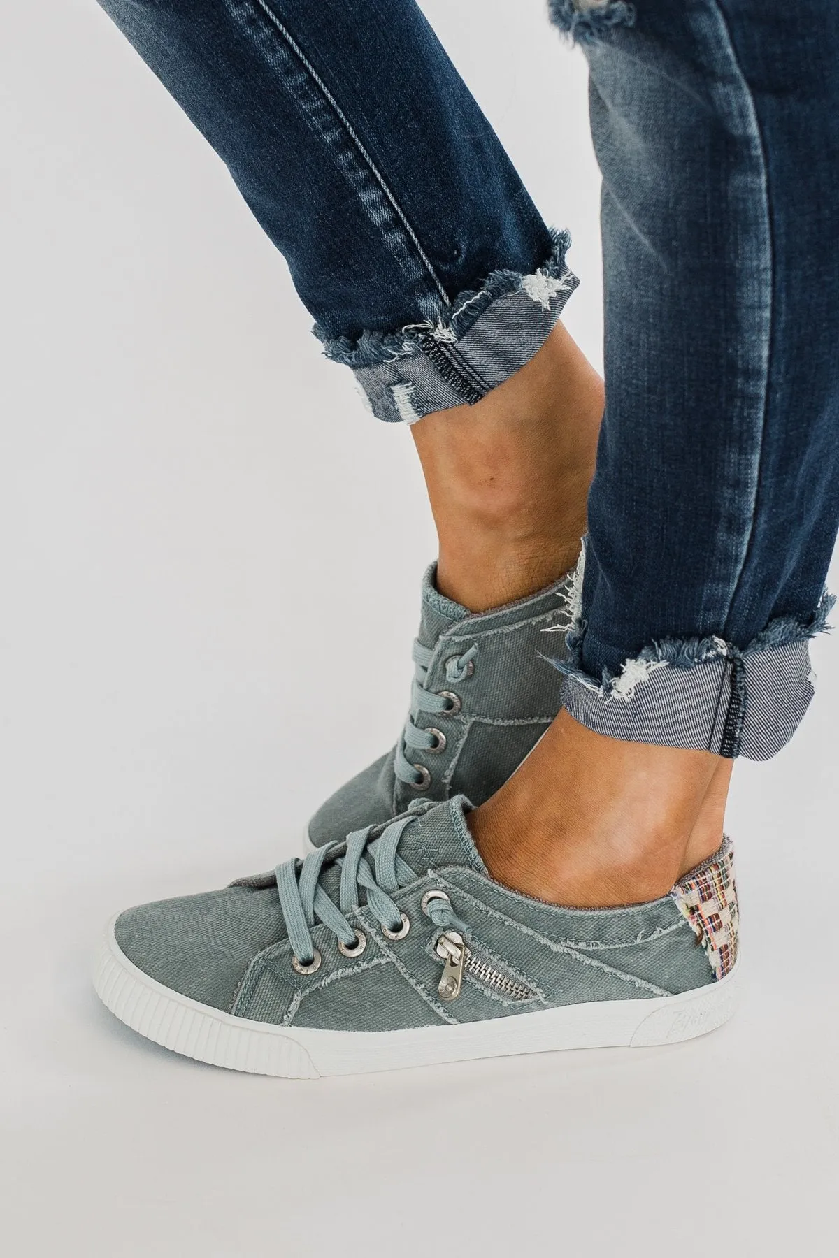 Blowfish Fruit Sneakers- Dusty Blue Smoked