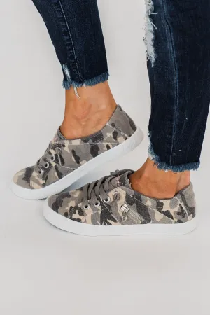 Blowfish Fruit Sneakers- Gray Urban Camo