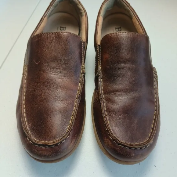 Born Men's Eberhard Venetian Loafer Size 11.5M Slip On Shoe Brown Leather Casual