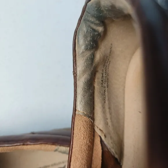 Born Men's Eberhard Venetian Loafer Size 11.5M Slip On Shoe Brown Leather Casual