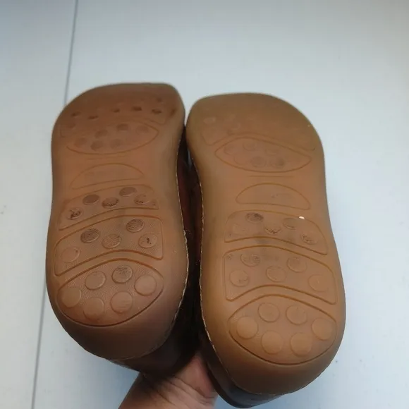 Born Men's Eberhard Venetian Loafer Size 11.5M Slip On Shoe Brown Leather Casual