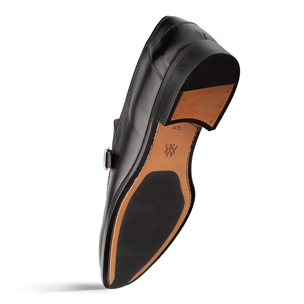 Braided Ornament Leather Slip On