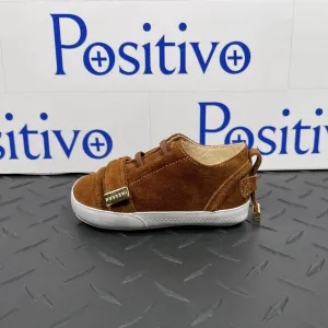 Buscemi 50MM Strap Baby Ippocastano Suede Sneakers