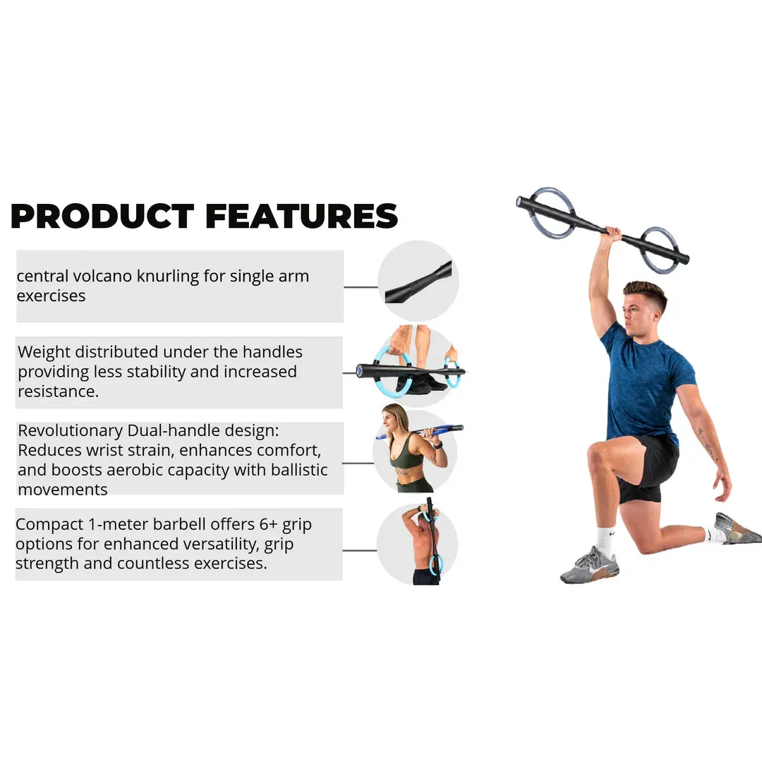 Butterfly Barbell | 12kg Green ™